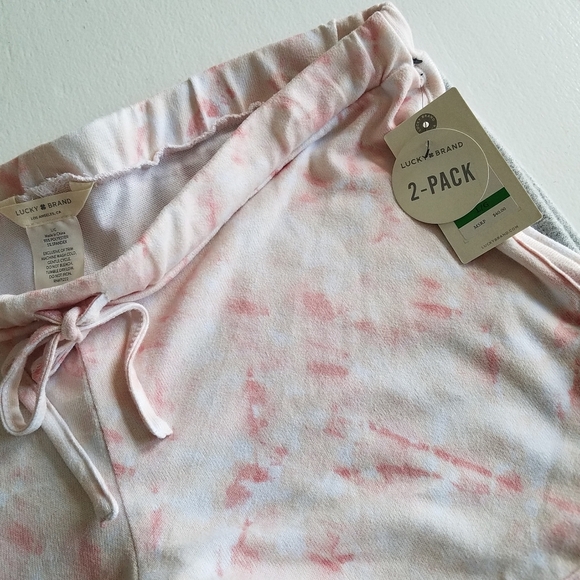 NWT Lucky Brand 2 pack Shorts Tie Dye  Size Large - Picture 6 of 6